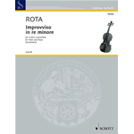 ROTA IMPROVVISO RE MINORE PER VIOLINO E PIANOFORTE