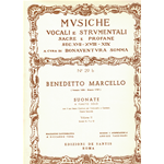 MARCELLO BENEDETTO SONATE VOLUME 2 DALLA N. 7-12 (TASSINARI) PER FLAUTO E BASSO CONTINUO