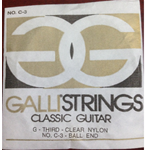 GALLI CORDA IN NYLON PER CHITARRA CLASSICA CON PALLINO 3 SOL