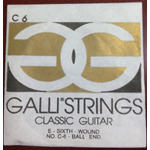 GALLI CORDA IN NYLON PER CHITARRA CLASSICA CON PALLINO 6 MI