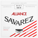 SAVAREZ ALLIANCE ROSSO CORDA IN NYLON PER CHITARRA CLASSICA 2 SI 542R