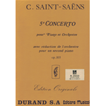 SAINT- SAENS 5 CONCERTO OP.103 PER PIANOFORTE E ORCHESTRA