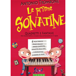 TROMBONE LE PRIME SONATINE PER PIANOFORTE A 4 MANI