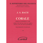 BACH CORALE DALLA CANTATA N.147 TRASCRIZIONE FACILE PER PIANOFORTE