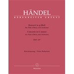 HANDEL CONCERTO SOL MIN FLAUTO PF