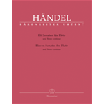 HANDEL 11 SONATE PER FLAUTO