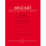 MOZART Einzelsatze KV261 269 373