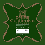 OPTIMA GOLDBROKAT CORDA PER VIOLINO 1 MI CON ASOLA 0.27 HARD 24 KARAT GOLD