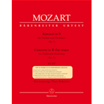 MOZART CONCERTO N.1  KV207 PER VIOLINO E PIANOFORTE