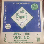 DOGAL SET CORDE MARCHIO VERDE PER VIOLINO 1/8 1/16