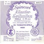 SPIROCORE CORDA 4 DO PER VIOLA TENSIONE SOTTILE