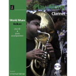 PLAY-ALONG WORLD MUSIC BALKAN PLUS CD E PIANO ACCOMPANIMENT PER CLARINETTO