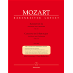 MOZART CONCERTO PER CORNO E PIANOFORTE  N.4 