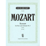 MOZART CONCERTO N.3 IN MIB KV 447 PER CORNO E PIANOFORTE