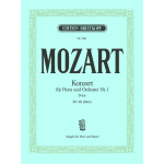 MOZART CONCERTO N.1 IN MIB KV 412 PER CORNO E PIANOFORTE