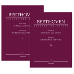 BEETHOVEN SONATE COMPLETE PER VIOLINO E PIANOFORTE VOLUME 1 E 2