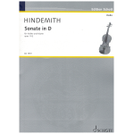 HINDEMITH SONATA IN RE PER VIOLINO E PIANO OP. 11/2