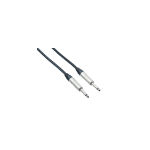 CAVO SCHERMATO PER STRUMENTI SERIE PROFESSIONAL DI MT.3 CON DUE JACK MONO DA 6.3 MM NEUTRIK (R) COLORE NERO