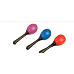 OVO MARACAS CON MANICO COLORI ASSORTITI