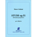 GIULIANI  STUDI PER CHITARRA OP. 51