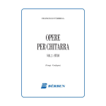 TARREGA OPERA PER CHITARRA VOLUME 2 STUDI