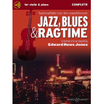 HUWS JONES JAZZ, BLUES & RAGTIME PER VIOLINO E PIANOFORTE LIBRO + AUDIO - ONLINE