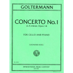 GOLTERMANN CONCERTO N.1 IN LA MINORE OP.14 PER VIOLONCELLO E PIANOFORTE (LEONARD ROSE)