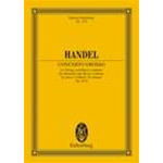 HANDEL CONCERTO GROSSO IN SI MINORE OP6/12