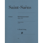 SAINT SAENS SONATA OP.167 PER  CLARINETTO E PIANO