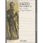 DONIZETTI  ROBERTO DEVEREUX PER CANTO E PIANO