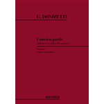 DONIZETTI CONVIEN PARTIR DALL'OPERA  LA FIGLIA DEL REGGIMENTO  PER SOPRANO