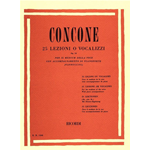 CONCONE 25 LEZIONI O VOCALIZZI OP.10 PER IL MEDIUM DELLA VOCE