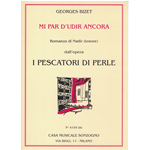 BIZET MI PAR D'UDIR ANCORA PER TENORE DALL'OPERA I PESCATORI DI PERLE