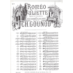 GOUNOD CAVATINE PER TENORE DALL'OPERA ROMEO ET JIULIETTE 