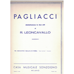 LEONCAVALLO QUAL FIAMMA PER SOPRANO DALL'OPERA PAGLIACCI