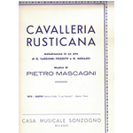 MASCAGNI DUETTO SANTUZZA-TURIDDO "TU QUI SANTUZZA ?" SOP. TEN. DALL'OPERA CAVALLERIA RUSTICANA