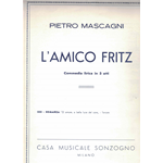 MASCAGNI O AMORE,O BELLA LUCE DEL CORE PER TENORE DALL'OPERA L'AMICO FRITZ