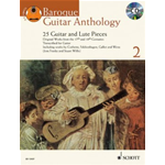 BAROQUE GUITAR ANTHOLOGY VOLUME 2 PER CHITARRA CON CD