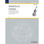 MARCELLO BENEDETTO 2 SONATE PER VIOLONCELLO