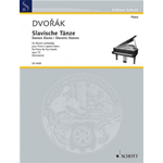 DVORAK DANZE SLAVE OP.72 PER PIANOFORTE A QUATTRO MANI VOLUME 1