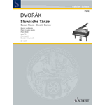 DVORAK DANZE SLAVE OP. 72 PIANO A QUATTRO MANI VOLUME 2