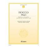 FIOCCO ALLEGRO VIOLINO E PIANOFORTE