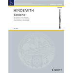 HINDEMITH CONCERTO CLARINETTO E  PIANOFORTE