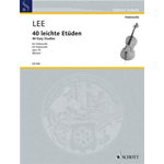 LEE 40 ESERCIZI  FACILI  OP.70 PER VIOLONCELLO SOLO